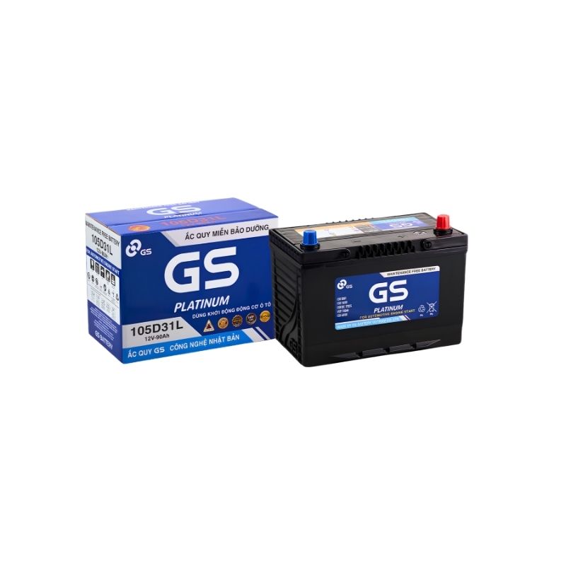 Bình GS MF 105D31L (12V-90Ah)