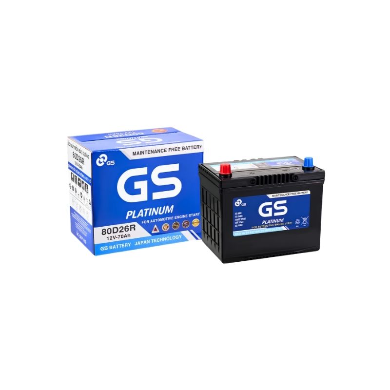 Bình GS MF 80D26R (12V-70Ah)