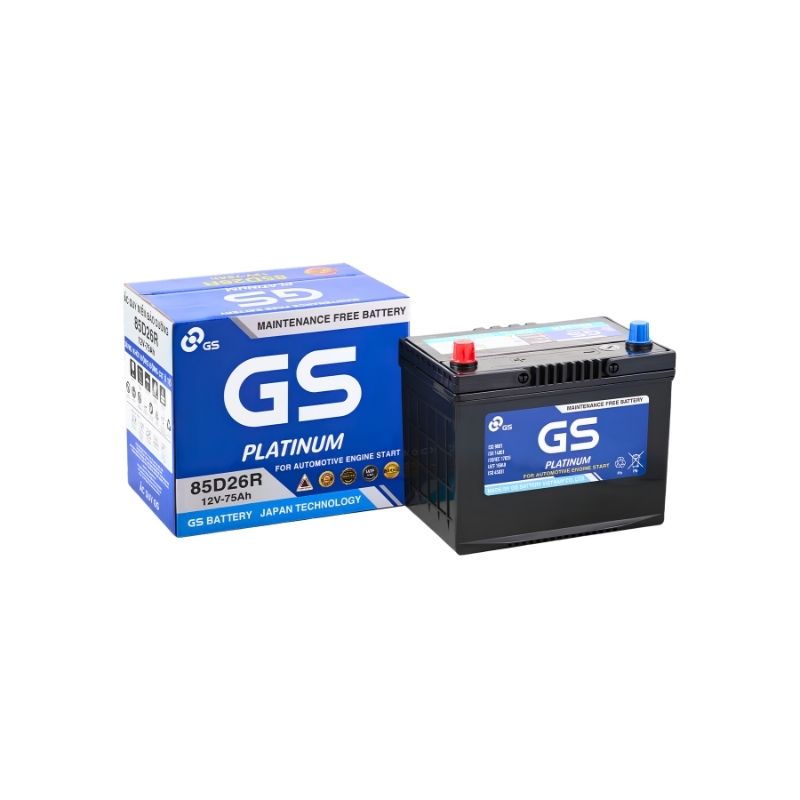 Bình GS MF 85D26R (12V-75Ah)