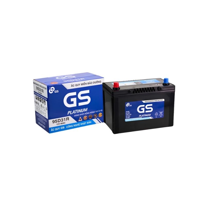 Bình GS MF 95D31R (12V-80Ah)